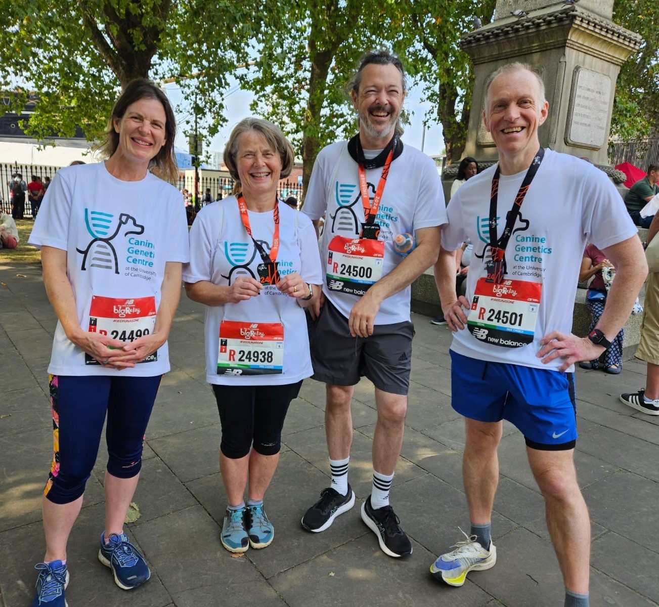CGC’s relay runners run rings round London landmarks – The Canine ...